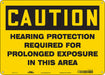 Safety Sign 10 in x 14 in Aluminum