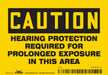 Safety Sign 3.5in x 5in Vinyl