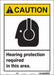 K0311 Safety Sign 14 inx10 in Vinyl