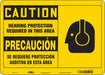 Safety Sign 10 inx14 in Aluminum