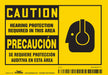 Safety Sign 3 1/2 inx5 in Vinyl PK5