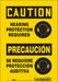 Safety Sign 10 in x 7 in Vinyl