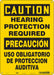 Safety Sign 14 inx10 in Polyethylene