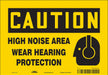 Safety Sign 7 inx10 in Vinyl