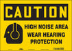 Safety Sign 10 inx14 in Vinyl