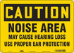 Safety Sign 10 in x 14 in Aluminum