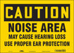 Safety Sign 10 inx14 in Vinyl