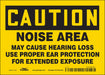 Safety Sign 5 inx7 in Vinyl