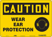 Safety Sign 10 in x 14 in Polyethylene
