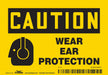 Safety Sign 3.5in x 5in Vinyl