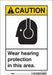 Safety Sign 10 in x 7 in Vinyl