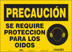 Safety Sign 10 inx14 in Vinyl