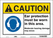 Safety Sign 10 in x 14 in Vinyl