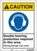 Safety Sign 14 inx10 in Aluminum