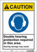 Safety Sign 14 in x 10 in Vinyl