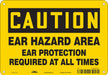 Safety Sign 7 in x 10 in Polyethylene