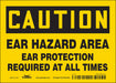 Safety Sign 5 in x 7 in Vinyl