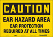 Safety Sign 10 in x 14 in Vinyl