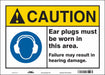 Safety Sign 10 inx14 in Vinyl