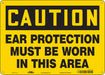 Safety Sign 10 inx14 in Aluminum