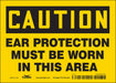 Safety Sign 5 inx7 in Vinyl