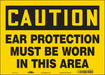Safety Sign 10 in x 14 in Vinyl