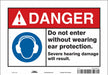 Safety Sign 7 in x 10 in Vinyl