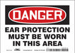 Safety Sign 5 in x 7 in Vinyl