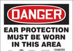 Safety Sign 10 in x 14 in Vinyl