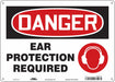 Safety Sign 10 in x 14 in Aluminum