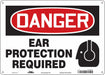 Safety Sign 10 inx14 in Polyethylene