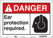 Safety Sign 10 in x 14 in Aluminum