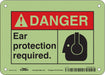 Safety Sign 5 inx7 in Polyethylene