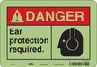 Safety Sign 7 in x 10 in Polyethylene