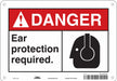 Safety Sign 7 in x 10 in Polyethylene