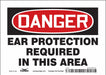 Safety Sign 5 in x 7 in Vinyl