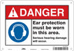 Safety Sign 7 in x 10 in Aluminum