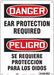 Safety Sign 14 inx10 in Polyethylene