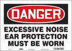 Safety Sign 10 in x 14 in Vinyl
