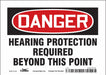 Safety Sign 5 in x 7 in Vinyl