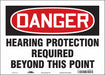 Safety Sign 10 inx14 in Vinyl