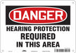 Safety Sign 10 Wx7 H 0.032 Thickness