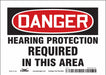 Safety Sign 5 in x 7 in Vinyl
