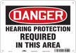 Safety Sign 7 inx10 in Vinyl