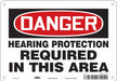 Safety Sign 7 in x 10 in Aluminum