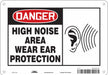 Safety Sign 7 in x 10 in Polyethylene