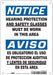 Safety Sign 10 inx7 in Polyethylene
