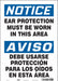 Safety Sign 14 in x 10 in Vinyl