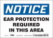 Safety Sign 5 in x 7 in Vinyl