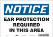 Safety Sign 7 in x 10 in Vinyl